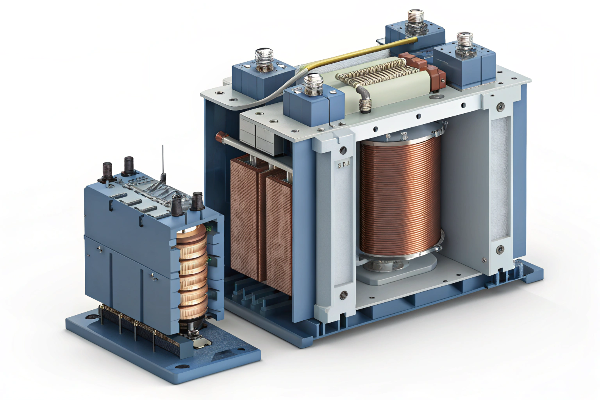 Essential transformer parts exploded view