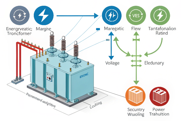 Power transformer basics diagram