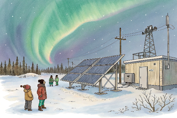 clean energy systems in remote communities