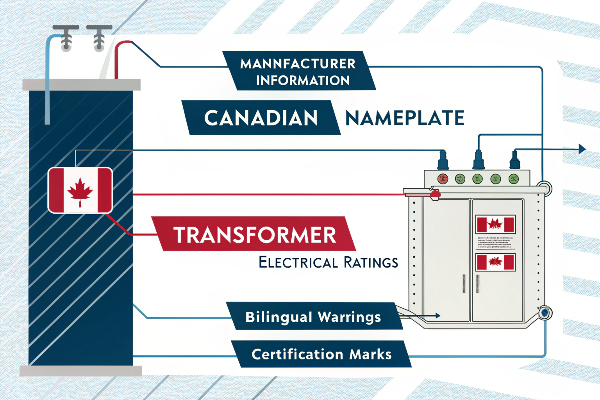 Transformer mandatory label elements