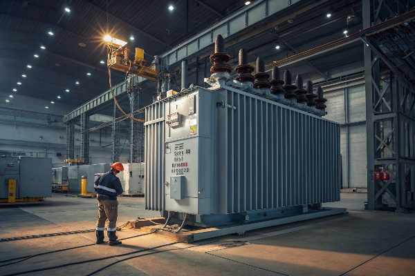 [station transformer](https://voltoritransformer.com/why-is-there-a-step-up-transformer-in-a-power-station/) in power plant