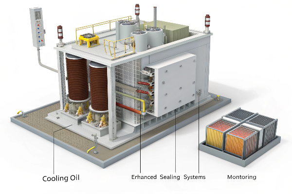 thermal power plant [station transformer](https://voltoritransformer.com/why-is-there-a-step-up-transformer-in-a-power-station/)