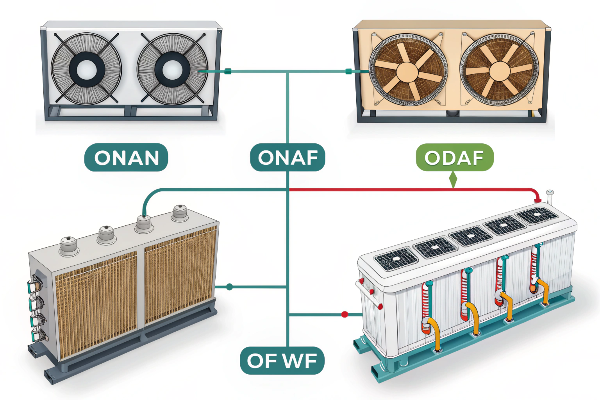 [transformer cooling system](https://voltoritransformer.com/what-transformers-are-using-in-power-plant/)s comparison
