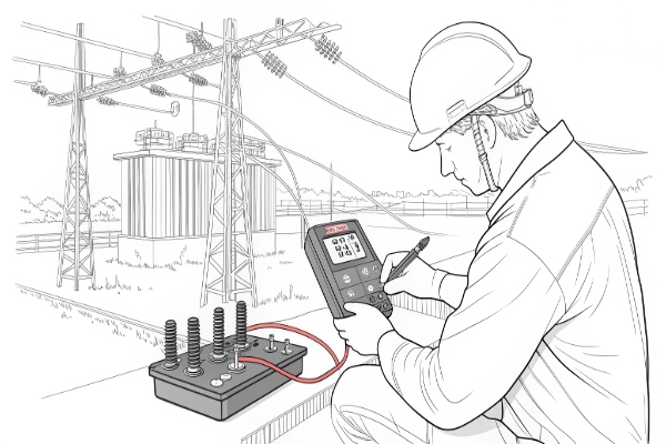 Insulation resistance testing of transformer